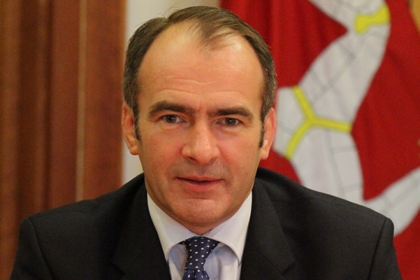 Treasury Minister Alf Cannan 