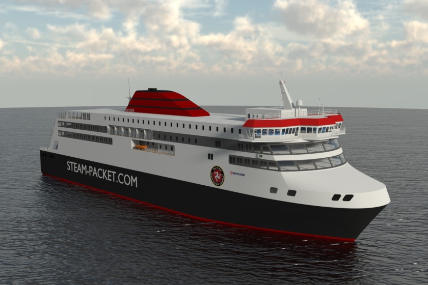 How the new ship may look (IOM Steam Packet)